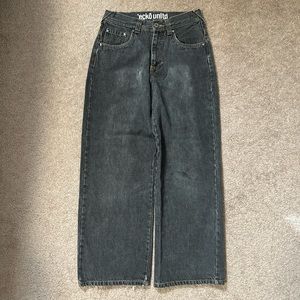 Vintage Baggy Y2K Ecko Unltd. Youth Embroidered Jeans